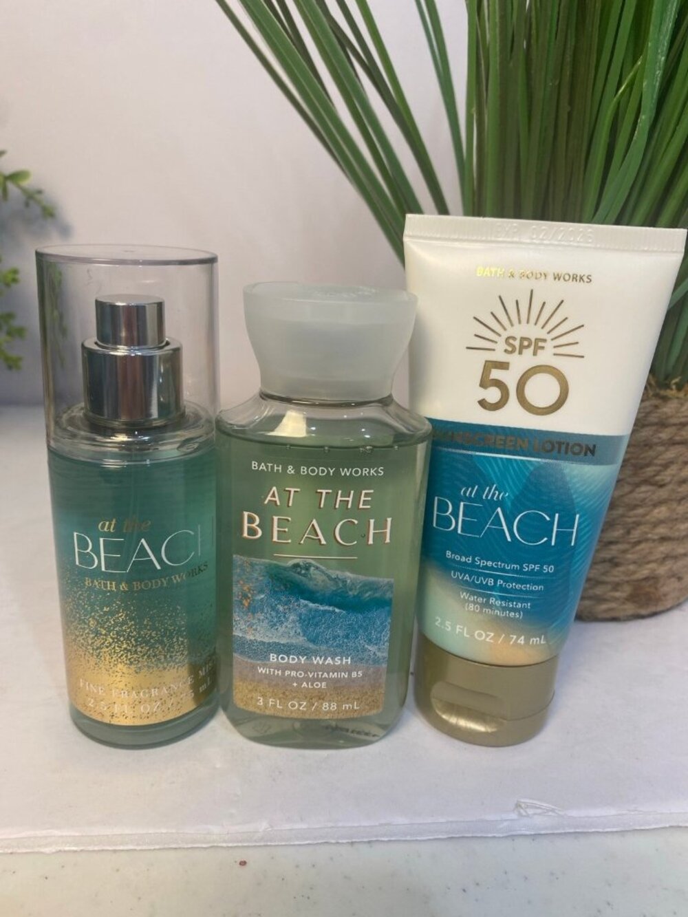“At the Beach” NEW 3-Pc Travel Mini Size Set